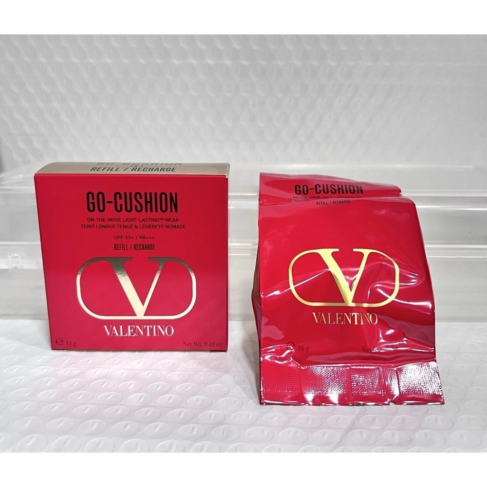 Valentino Beauty Go Cushion Refill 14g LN2 Light Neutral 2 NIB Full Size